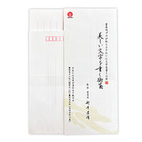 菅公工業 美しい文字を書く術箋 レターセット テ129 10冊（直送品