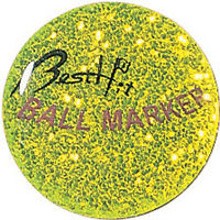 HATACHI(ハタチ) グランドゴルフ ミラクルマーカー イエロー BH6031 10個（直送品）