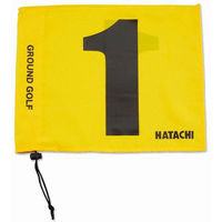 HATACHI(ハタチ) グランドゴルフ 旗 7 イエロー BH5001 2個（直送品）