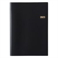 【2023年4月版】NOLTY 能率手帳 A5 片側１週間＋ノート 黒 2023-9607 1冊 日本能率協会マネジメントセンター（直送品）