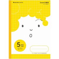 ショウワノート ジャポニカフレンド 5mm方眼(+字リーダー入り) 黄 B5サイズ MFSー5Y 116030504 1冊