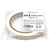 カモ井加工紙 mt Large Core 幅15mm×長さ30ｍ マットホワイト マスキングテープ MT01L036 1個