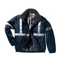 クロダルマ 反射テープ付防水防寒ジャンパー ネイビー 4L 54373-11-4L 1枚（直送品）