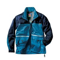 クロダルマ ハーフコート ターコイズブルー 4L 32136-17-4L 1枚（直送品）