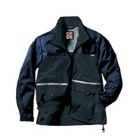 クロダルマ ハーフコート ブラック 5L 32136-49-5L 1枚（直送品）