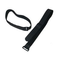 松浦工業 面タッチ結束バンド 巾25mmX100cm黒 4984834232454 1セット(5個:1個×5パック)（直送品）