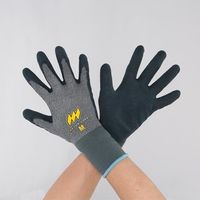 エスコ [S/235mm] 手袋(天然ゴム張り/高グリップ) EA354AB-161 1セット(10双)（直送品）