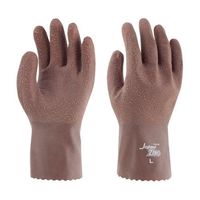 エスコ（esco） ［L/260mm］ 手袋（天然ゴム張り/防臭加工/3双 1セット（15双：3双×5袋） EA354AB-177（直送品）