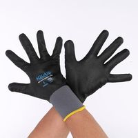 エスコ [L] 手袋(耐切創/ニトリルゴムコーティング) EA354HD-53 1セット(5双)（直送品）