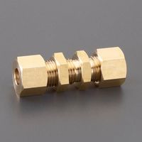 エスコ 12 x mm リングジョイント(両口ロックナット付) EA426AS-6 1セット(5個)（直送品）