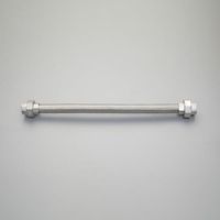 エスコ（esco） Rc 1/2” x600mm フレキチューブ（SUSユニオン/溶接） 1個 EA469EH-94（直送品）