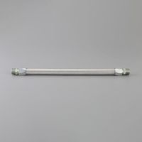 エスコ（esco） R 3/8” x500mm フレキチューブ（SUSニップル/カシメ） 1個 EA469ES-23（直送品）