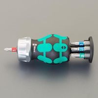 エスコ [+ Hex Torx] スタビードライバー(ラチェット/自転車用 EA550BP-56 1セット(1St)（直送品）