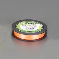 エスコ 0.21mmx 200m ポリエチレン糸(高強度/オレンジ EA628AV-315 1セット(2巻)（直送品）