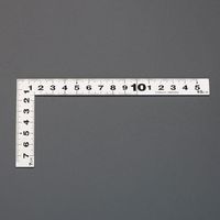 エスコ 75x150mm シルバー曲尺 EA720WA-10 1セット(5個:1個×5本)（直送品）