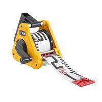 Amazon | エスコ(ESCO) 測量テープ(赤白30cm間隔) 75mmx25m