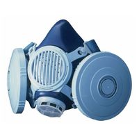 エスコ [RL2] 防塵マスク(伝声器付) EA800MP-22 1セット(2個)（直送品）