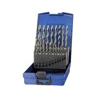 エスコ 1.0ー10.0mm/19本組 ストレートドリル(HSS) EA824FT-119 1セット(1St)（直送品）