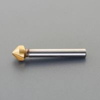 エスコ 7.3mm カウンターシンク(6mm軸・HSS・Tinコート) EA827FE-107B 1セット(5個:1個×5本)（直送品）