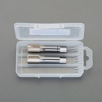 エスコ 1/2”x14 パイプタップ2本組(HSS/PF) EA829JD-4 1セット(2St:1St×2セット)（直送品）