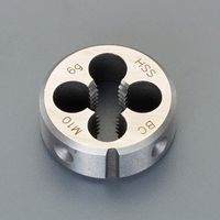 エスコ M1.0x0.25/16mm 丸ダイス(並目/HSS) EA829JH-1 1セット(5個)（直送品）