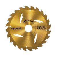 エスコ φ125mm/24T 超硬チップソー EA851CE-1 1セット(5枚)（直送品）