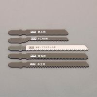エスコ 5本組 ジグソーブレード EA854LD-100 1セット(50枚:5枚×10パック)（直送品）