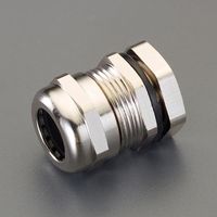 エスコ 5.0ー 9.0mm/G 1/2” ケーブルグランド(防水型) EA948HT-25 1セット(10袋)（直送品）