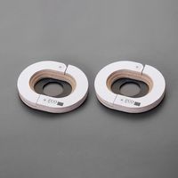 エスコ 40mm キャスター用ミニストッパー(白/2個) EA979CC-31 1セット(2SET:1SET×2セット)（直送品）