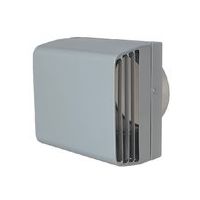 三菱電機 防火ダンパー付耐外風高性能フード / (ステンレス製・ギャラリ付) P-23KVD4 1個（直送品）