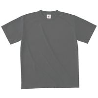 フェリック ファイバードライTシャツ ダークグレー 7XL POT-104-08-7XL 1セット(2枚)（直送品）