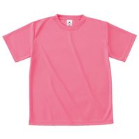 フェリック ファイバードライTシャツ 蛍光ピンク XL POT-104-73-XL 1セット(2枚)（直送品）