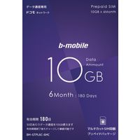 日本通信 b-mobile 新10GBプリペイド BM-GTPL6C