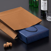 【紙袋】アスクル 端材リサイクル紙袋「Come bag」キャラメルブラウン 320×320×115mm 1セット（100枚）アスクル オリジナル