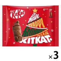 キットカット ホリデイサンタ 6個 3袋 ネスレ日本 クリスマス チョコレート