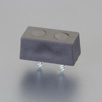 エスコ 35x15mm 戸当り(ブラック) EA951LG-66 1セット(40個)（直送品）