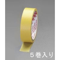 エスコ 24mmx18m マスキングテープ(塗装用 5巻) EA943MB-24 1セット(50巻:5巻×10パック)（直送品）