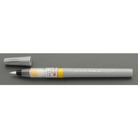 エスコ [中字/うす墨] 筆ペン EA765MH-114 1セット(15本:1本×15個)（直送品）