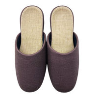 センコー SDSスターブル抗菌防汚スリッパLサイズ約25-26cmブラウン SDS220407 1足（直送品）