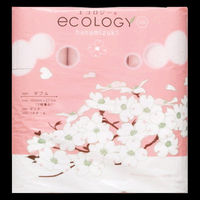 トイレットペーパー ECOLOGY（エコロジー）  27.5m エコロジー105 ピンク 特種東海エコロジー