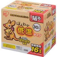 アイリスオーヤマ ぽかぽか家族 ほんわか 低温カイロ 貼る レギュラー 30P 1箱（30個）