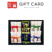 御歳暮 年末の贈り物 景品 新潟県産 コシヒカリ・至福の一杯 贅沢 お吸い物 ギフトセット A ギフトカード 二重封筒 熨斗 １式（直送品）