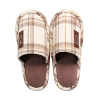 ストロング 冬用 スリッパ DEER ANTLER Mサイズ アイボリー 60-4-108 1セット(3足)