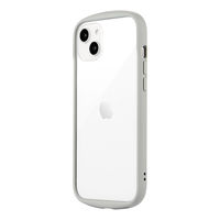 MSソリューションズ iPhone 14 Plus 耐衝撃ハイブリッドケース ライトグレー LN-IA22PLCLGY 1個（直送品）