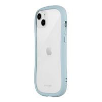 MSソリューションズ iPhone 14 Plus 耐傷・耐衝撃ハイブリッドケース ライトブルー LN-IA22VMFLBL 1個（直送品）