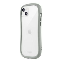MSソリューションズ iPhone 14 Plus 耐傷・耐衝撃ハイブリッドケース ライトグレー LN-IA22VMFLGY 1個（直送品）