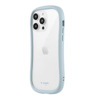 MSソリューションズ iPhone 14 Pro Max 耐傷・耐衝撃ハイブリッドケース ライトブルー LN-IL22VMFLBL 1個（直送品）