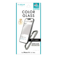 iPhone 14/13/13 Pro KXtBuViAMO COLOR GLASSv Sʕی \tgt[ CgO[iij