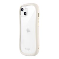 MSソリューションズ iPhone 14/13 耐傷・耐衝撃ハイブリッドケース ミルクホワイト LN-IM22VMFWH 1個（直送品）