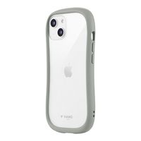 MSソリューションズ iPhone 14/13 耐傷・耐衝撃ハイブリッドケース ライトグレー LN-IM22VMFLGY 1個（直送品）